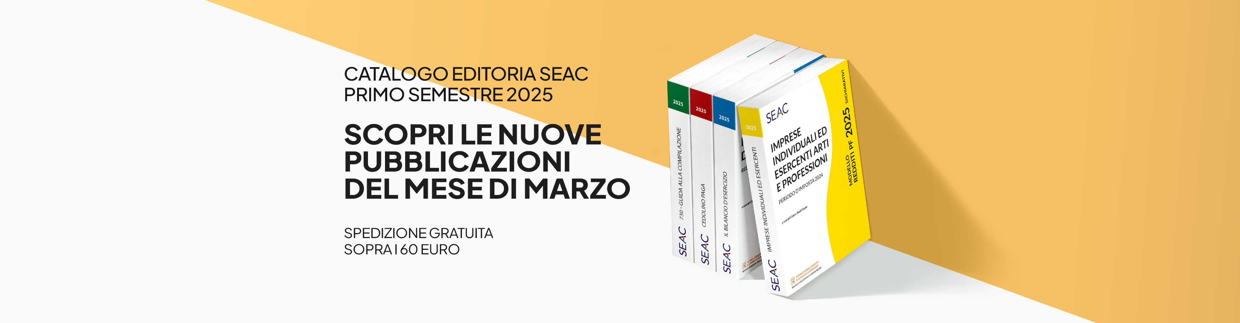 Scopri le nuove uscite di marzo di Seac Editore 2025!